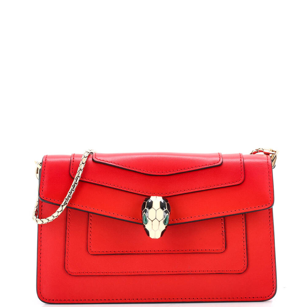 Bvlgari Mini Serpenti Forever Chain Clutch